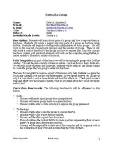 Parts of a Group Lesson Plan