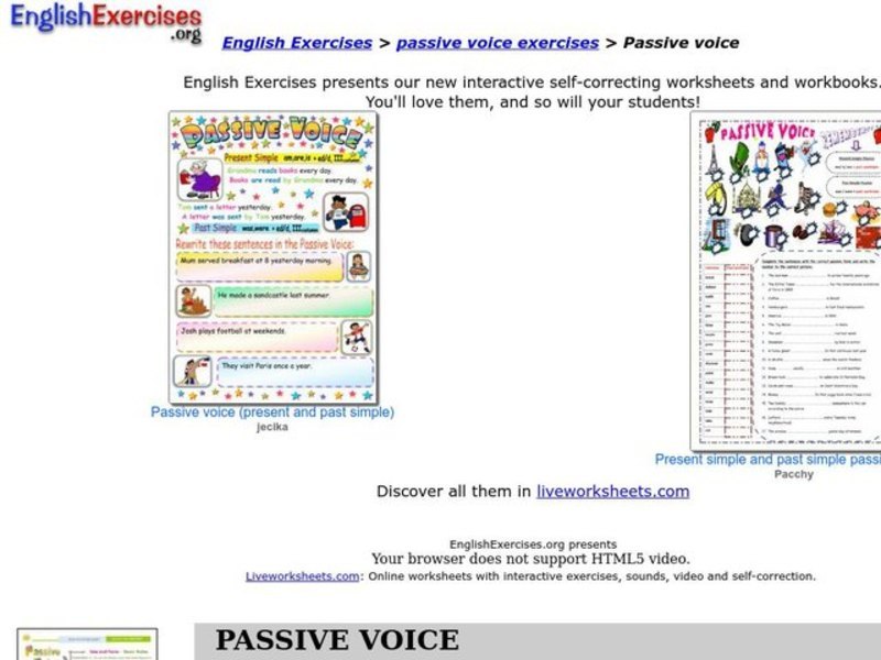 Passive Voice Interactive