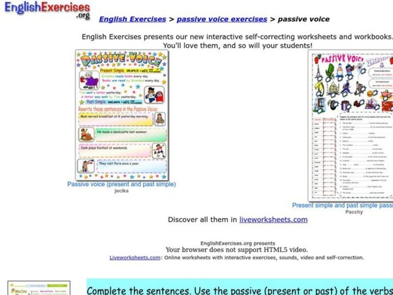Passive Voice Interactive