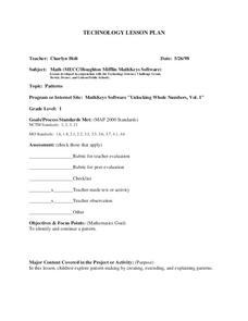 Patterns Lesson Plan