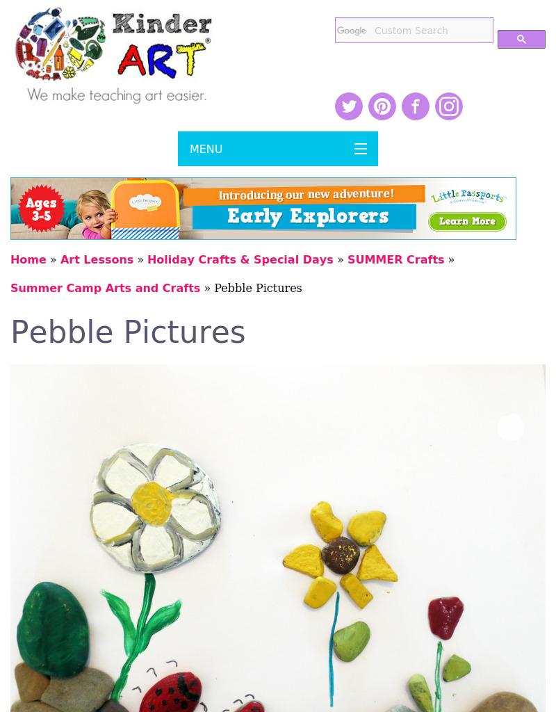 PEBBLE PICTURES Lesson Plan