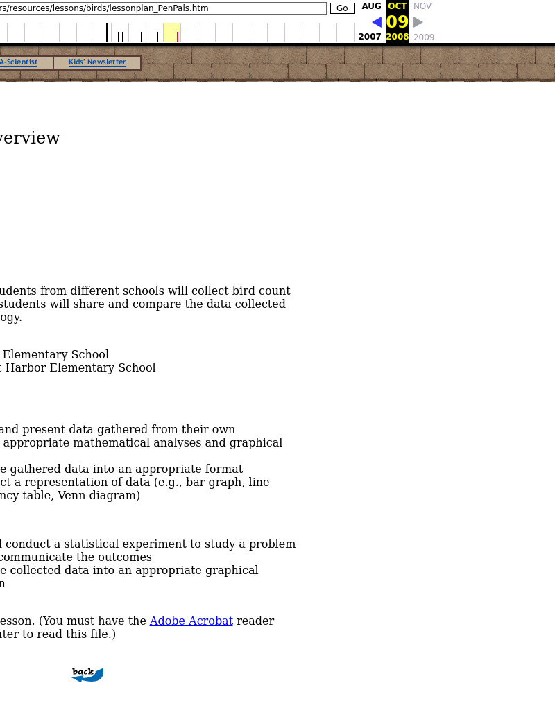 Pen Pals Lesson Plan