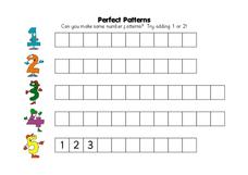 Perfect Patterns Worksheet