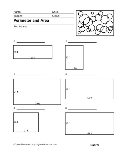 Perimeter and Area 2 Lesson Plan