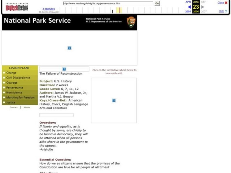 Perseverance Lesson Plan