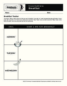 Personal Health: Breakfast Organizer