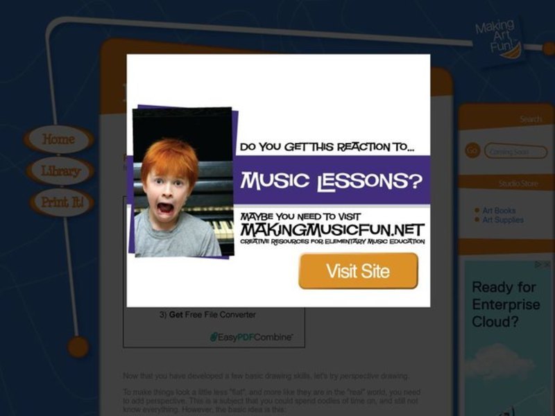 Perspective Drawing for Beginners Lesson Plan