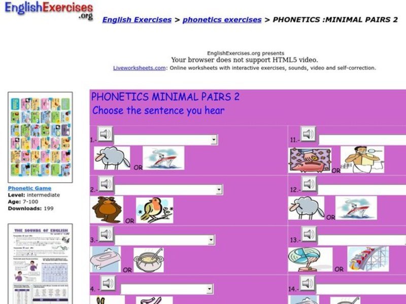 Phonetics Interactive