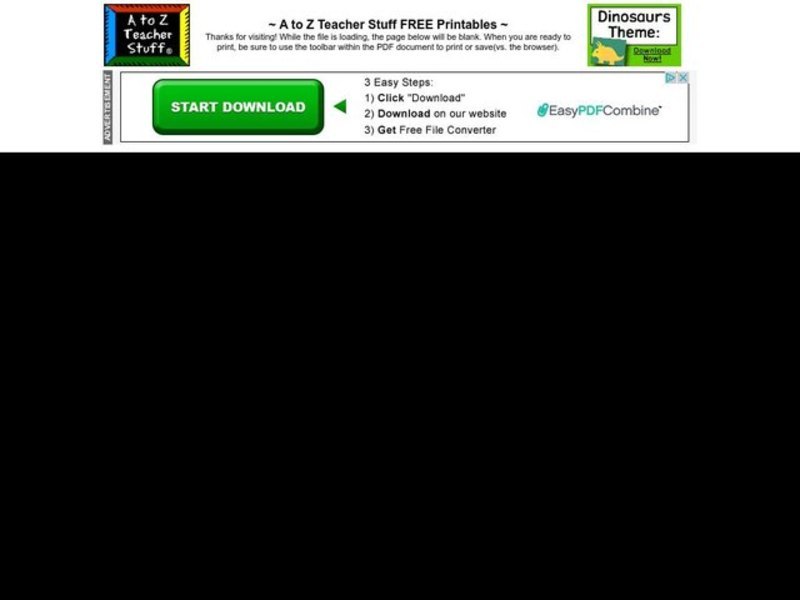 Personal Information Worksheet