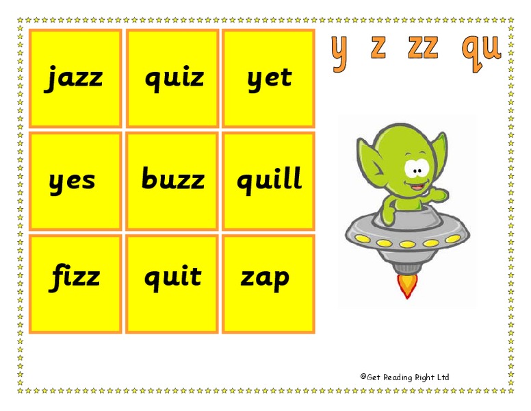 Phonics Tic-Tac-Toe Worksheet