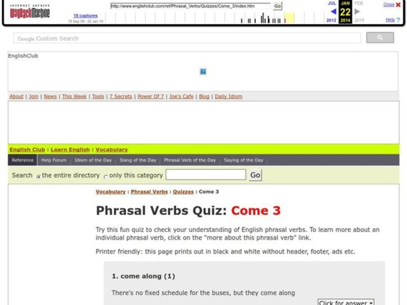 Phrasal Verbs Interactive