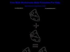 Picture Addition Worksheet