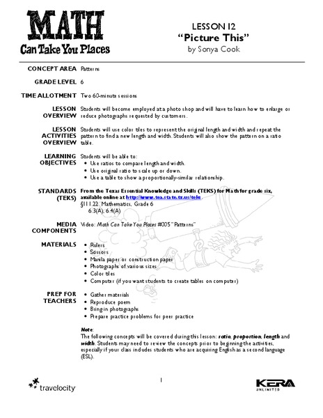 Picture This Lesson Plan