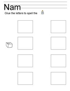 Picture-Word Match Worksheet