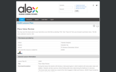 Place Value Review Lesson Plan