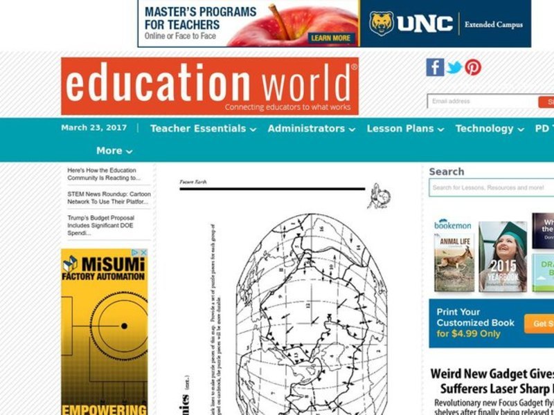 Plate Tectonics Lesson Plan