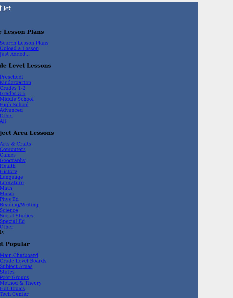 Likes and Dislikes Lesson Plan