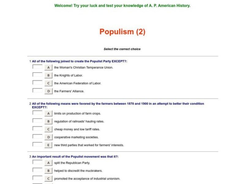 Populism Interactive