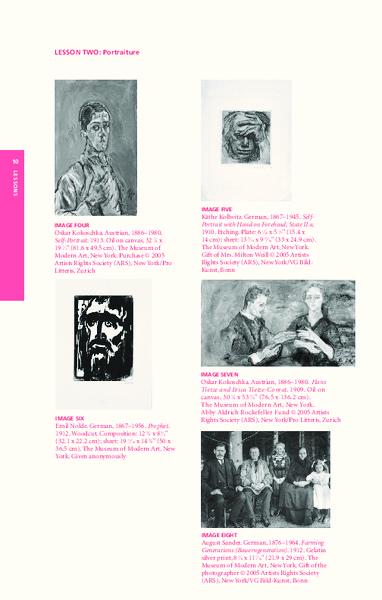 Portraiture Lesson Plan