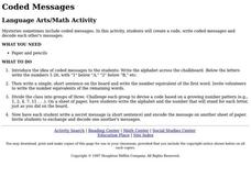 Coded Messages Lesson Plan