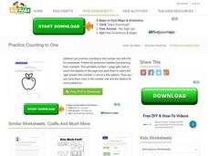 Practice Counting Worksheet