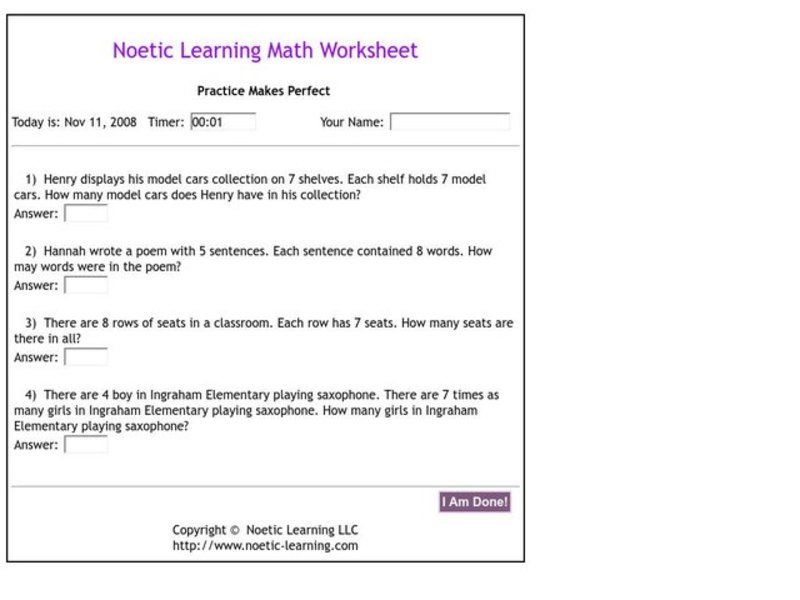 Practice Makes Perfect Interactive