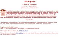 Chi-Square Lesson Lesson Plan