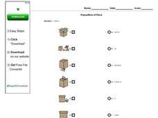Prepositions of Place Worksheet
