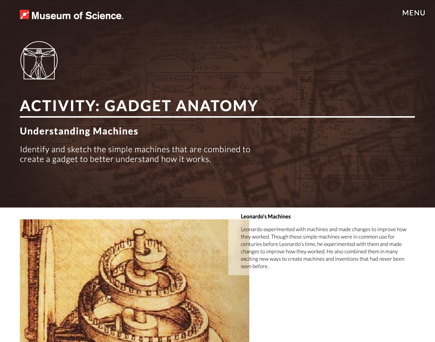Gadget Anatomy: Understanding Machines Lesson Plan