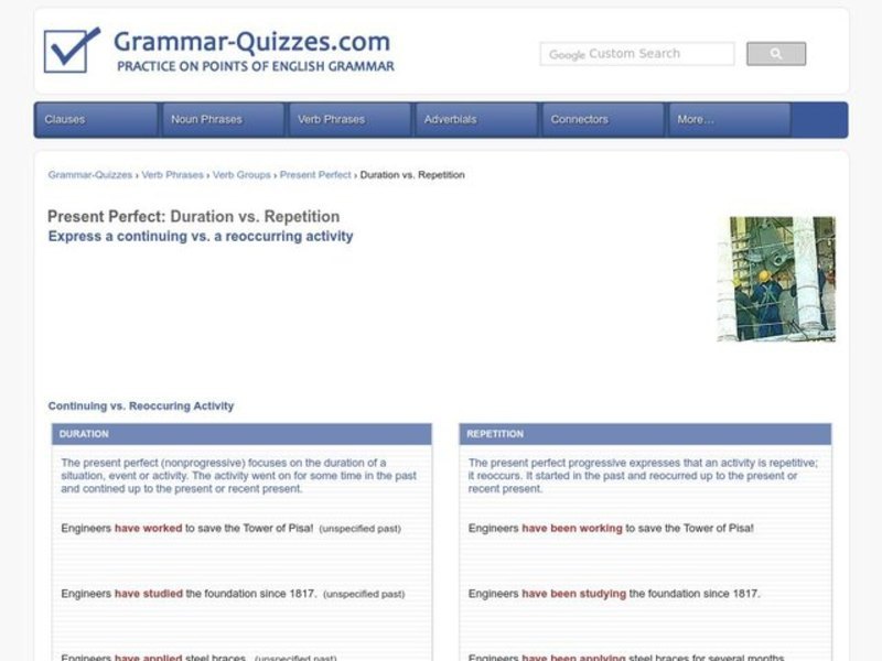 Present Perfect Tense Interactive