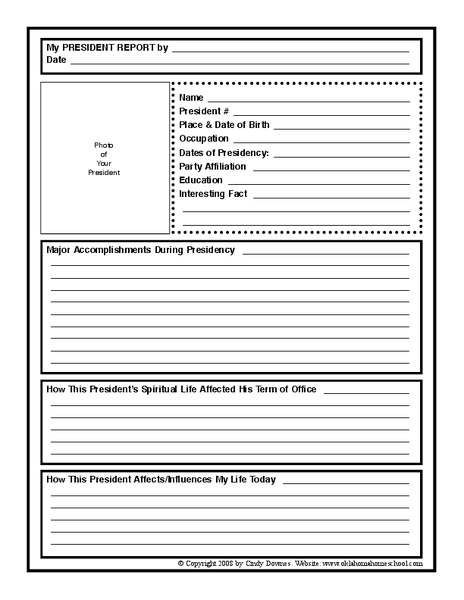 President Report Organizer