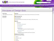 Principles of Design Lesson Plan