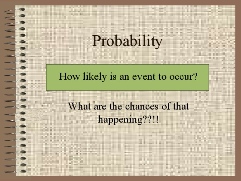 Probability PPT