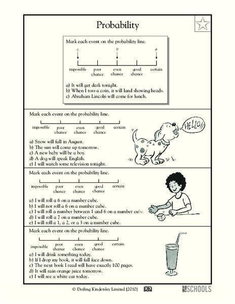 Probability Worksheet