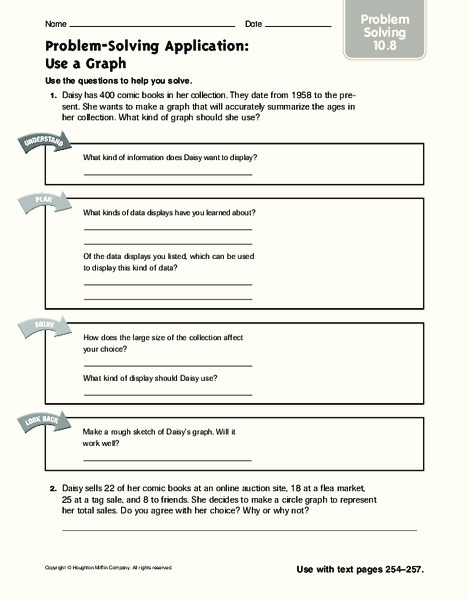 Problem-Solving Application: Use a Graph Worksheet