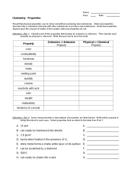Properties Organizer