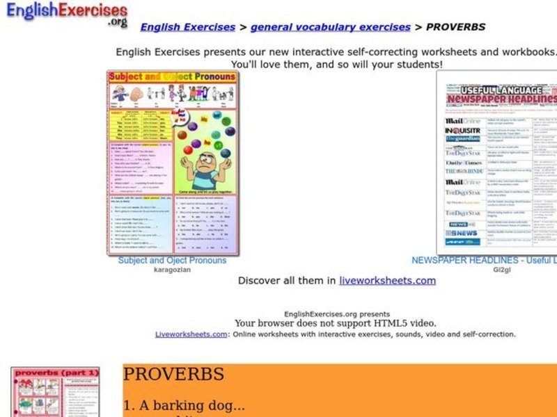 Proverbs Interactive