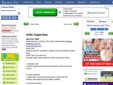 Puppet Show Lesson Plan