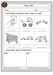 Push or Pull Worksheet