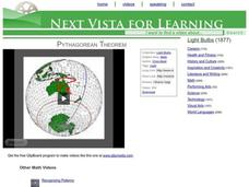 Pythagorean Theorem Instructional Video