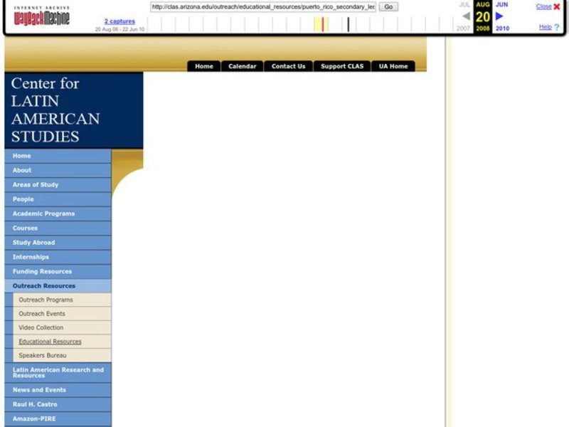 Puerto Rico: The 51st State? Lesson Plan