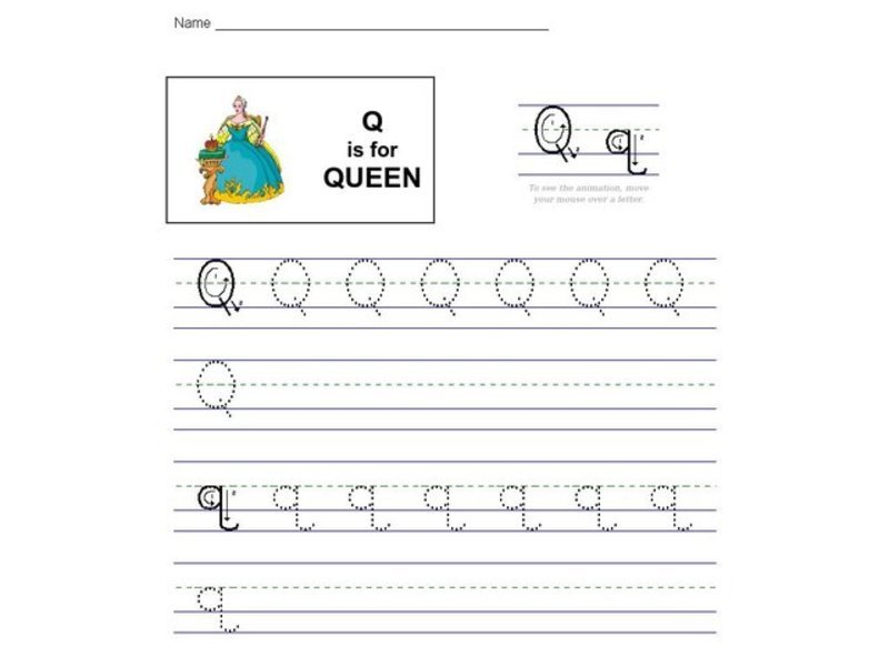 Q is for Queen: The Letter Q Interactive