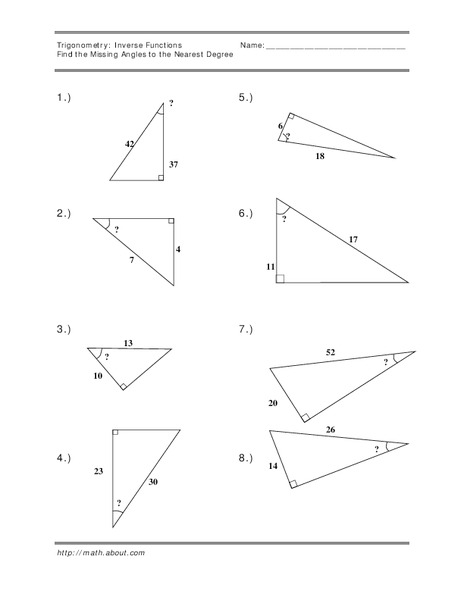 Quadratic Equations Worksheet