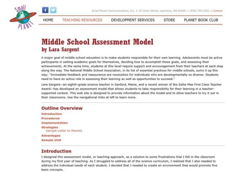 The Nervous System Lesson Plan