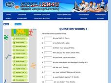 Question Words 4 Interactive