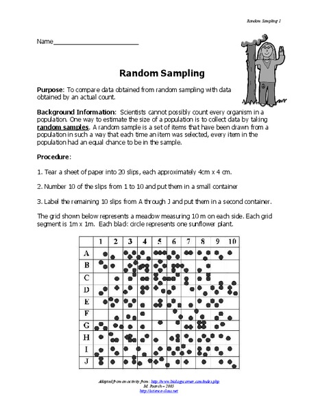 Random Sampling Lesson Plan
