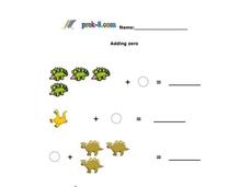 Adding Zero Worksheet