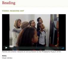 Reading Art Instructional Video