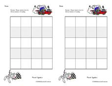 Reading At Home Worksheet