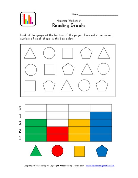 Reading Graphs Worksheet
